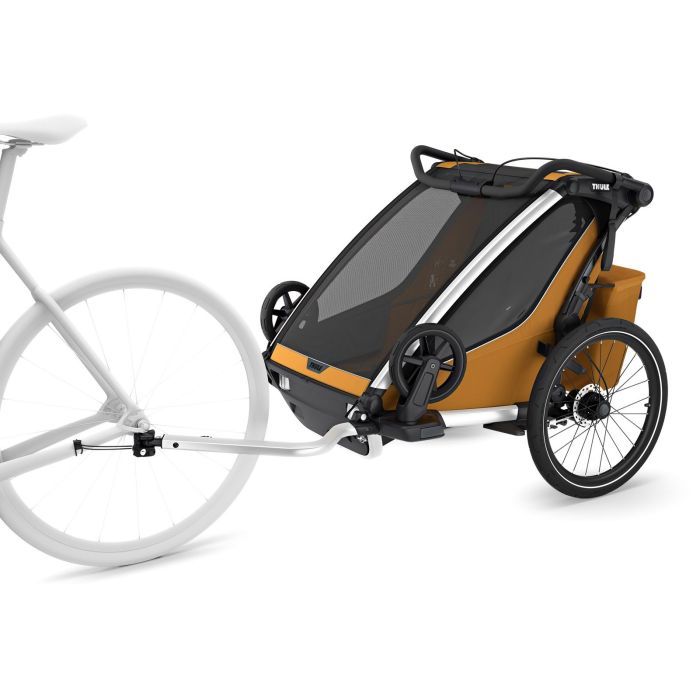 Коляска Thule Chariot Sport 2 Double (Natural Gold) (TH 10201033) изображение 2