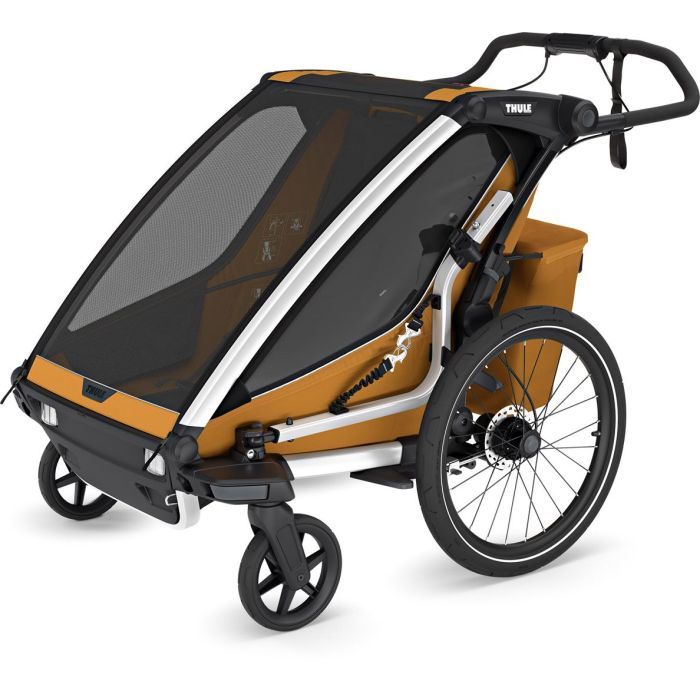 Коляска Thule Chariot Sport 2 Double (Natural Gold) (TH 10201033) изображение 3