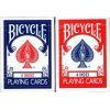 Карты игральные Bicycle 4 index (+4 routines) (red, blue) (ВР_КГБ4)