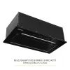 Вытяжка кухонная Weilor LUMINA WBG 65 BLACK изображение 12