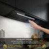 Вытяжка кухонная Weilor LUMINA WBG 65 BLACK изображение 2