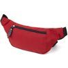 Сумка Vintage Бананка нейлон Красная (20639) изображение 2
