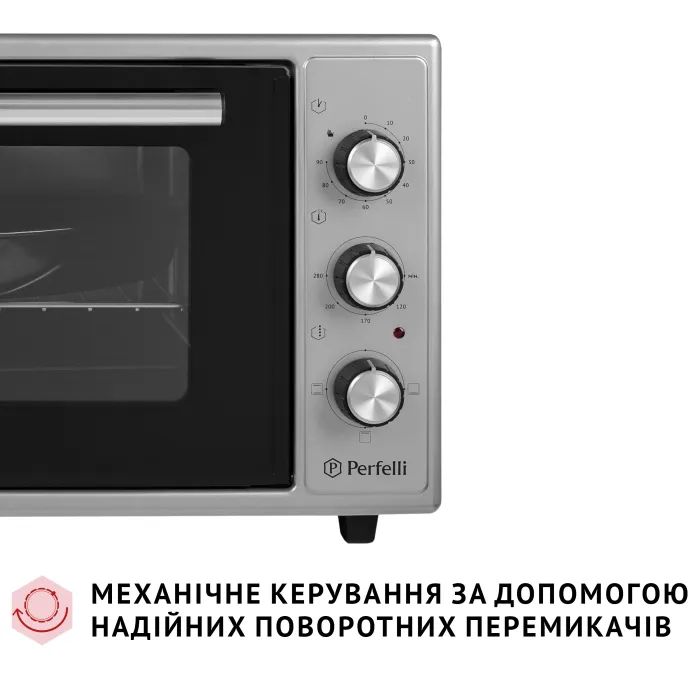 Электропечь Perfelli CLASSIC 48 GREY изображение 3