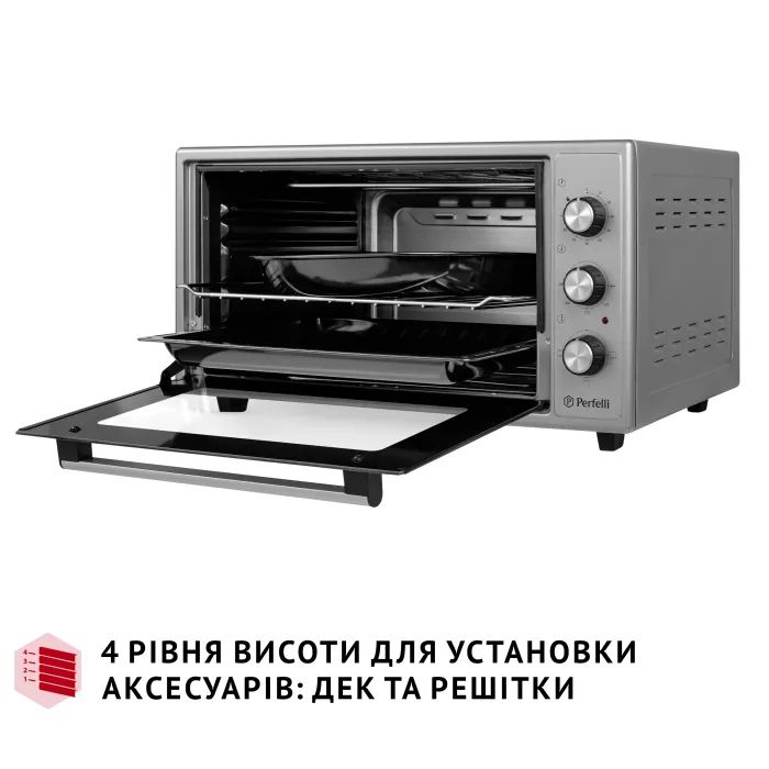 Электропечь Perfelli CLASSIC 48 GREY изображение 6
