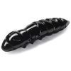 Силікон рибальський FishUP Pupa 1.2" 101 - Black, cheese taste (10шт/уп) (1864.03.52)