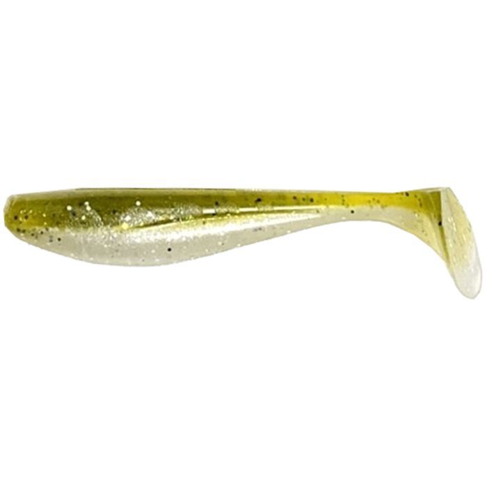 Силикон рыболовный FishUP Wizzle Shad 2" 202 - Green Pumpkin/Pearl (10шт/уп) (1862.00.31)