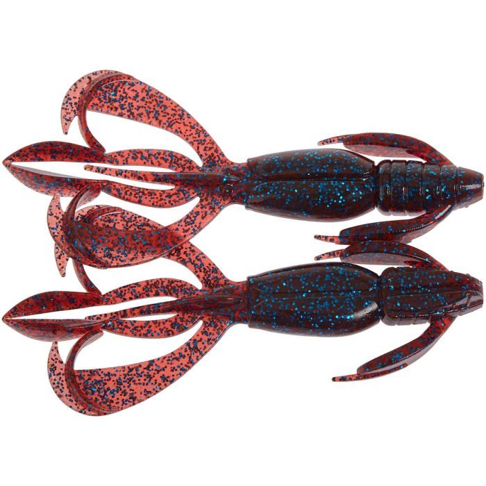 Силикон рыболовный Keitech Crazy Flapper 2.4" (10 шт/уп) кea03 grape (1551.14.34)