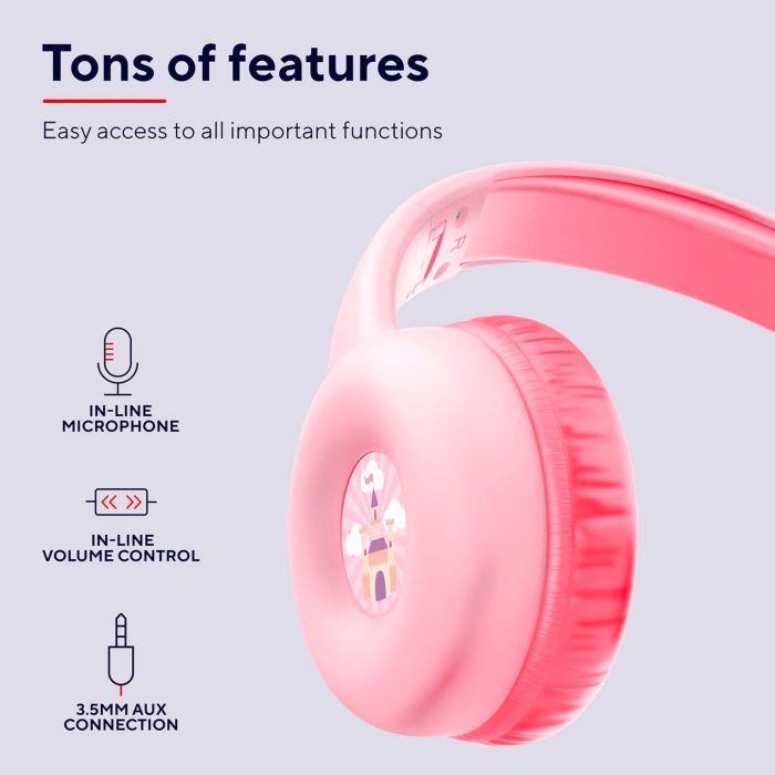 Навушники Trust Nouna Pink (25277) зображення 4