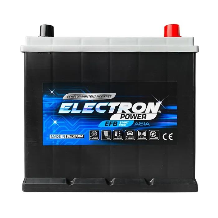Аккумулятор автомобильный ELECTRON START-STOP EFB 65Ah ASIA Ев (-/+) (560EN) (565002056)