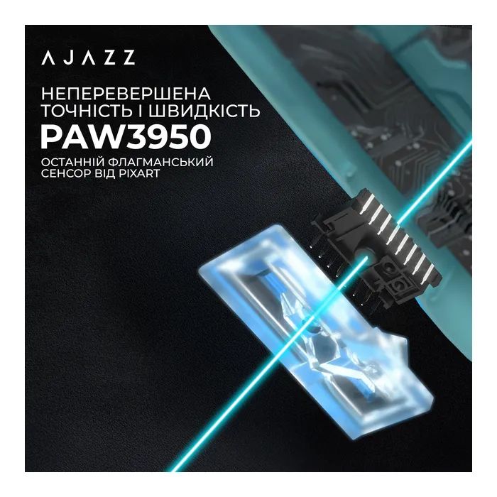 Мышка Ajazz AJ159 APEX Wireless/Bluetooth/USB White (AJM159-A-W) изображение 11
