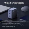 Зарядное устройство Ugreen 4xUSB 100W (3xUSB-C+USB-A) Gan Nexode Fast Charger Grey X565 (35043) изображение 2