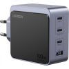 Зарядное устройство Ugreen 4xUSB 100W (3xUSB-C+USB-A) Gan Nexode Fast Charger Grey X565 (35043)