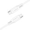 Дата кабель USB-C to USB-C 1.2m 3A TPE C3-03 White Acefast (6974316280859) изображение 2