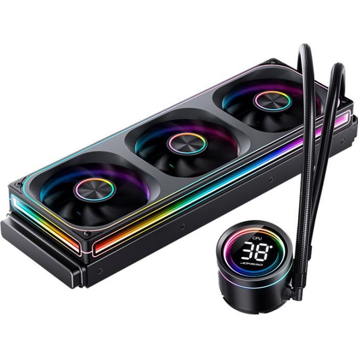 Система жидкостного охлаждения JONSBO TH-360 Black изображение 3