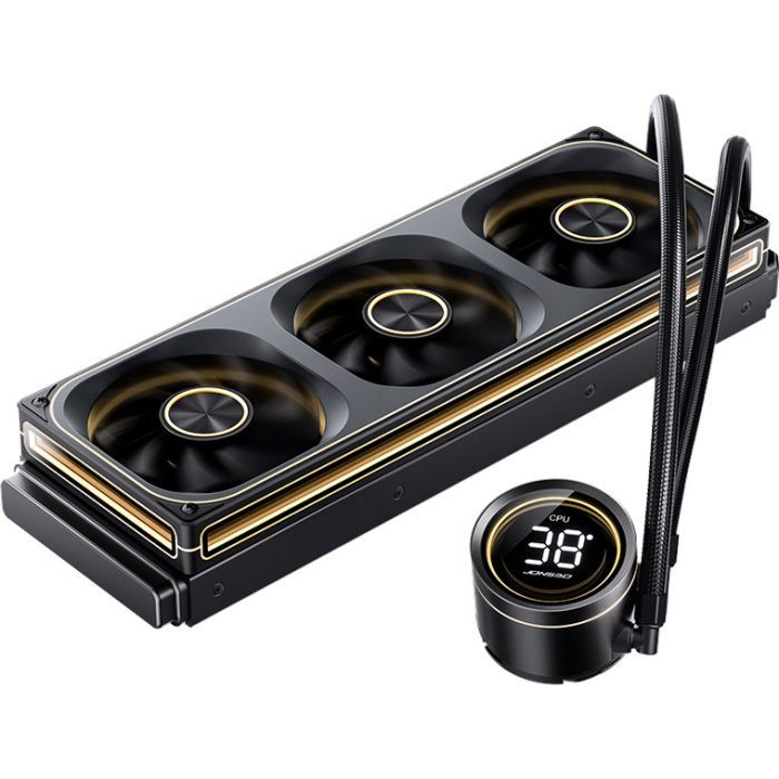 Система жидкостного охлаждения JONSBO TH-360 Black изображение 4