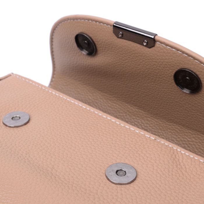 Сумка Vintage З натуральної шкіри Бежева (22373) зображення 6