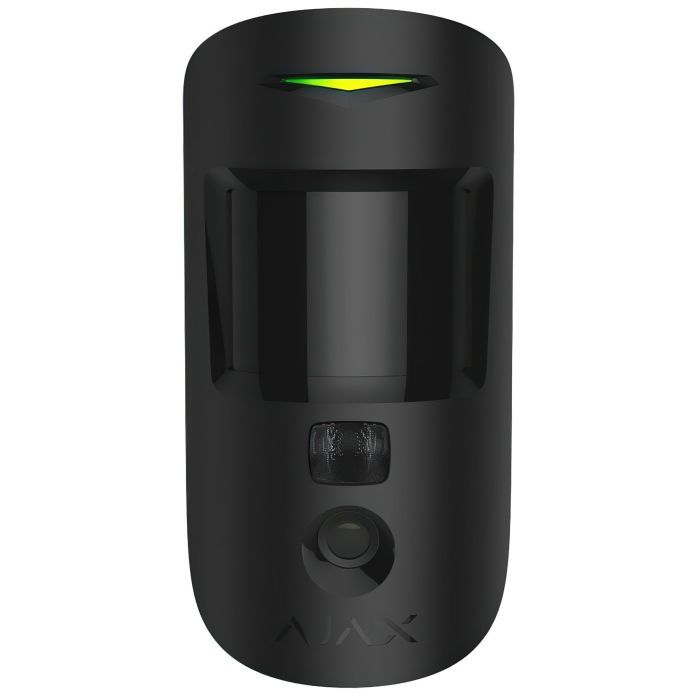Комплект охоронної сигналізації Ajax StarterKit Cam Plus HDR black зображення 4