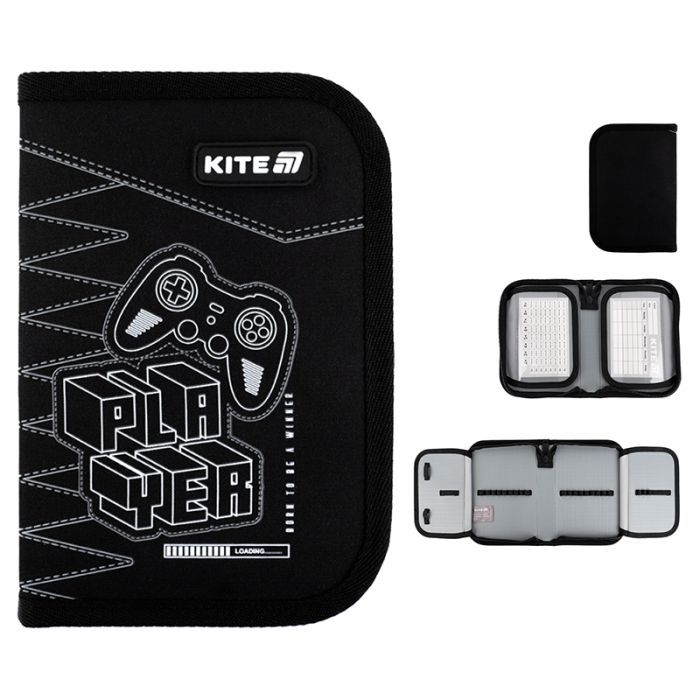 Пенал Kite 622 Player, 1 відділення, 2 відворот (K25-622-6)