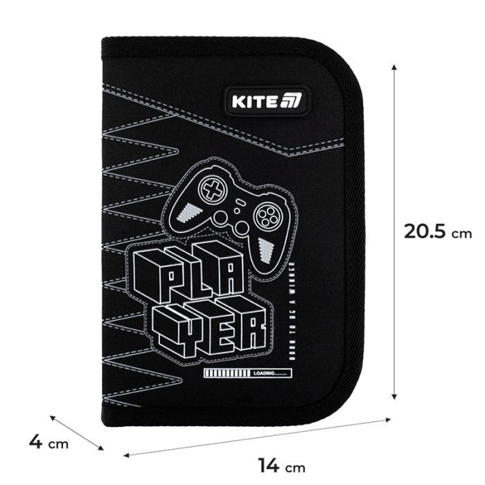 Пенал Kite 622 Player, 1 відділення, 2 відворот (K25-622-6) изображение 2