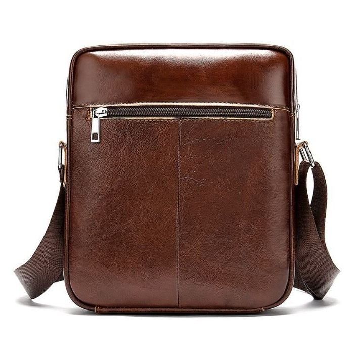 Сумка Vintage Коричневая (14829) изображение 2