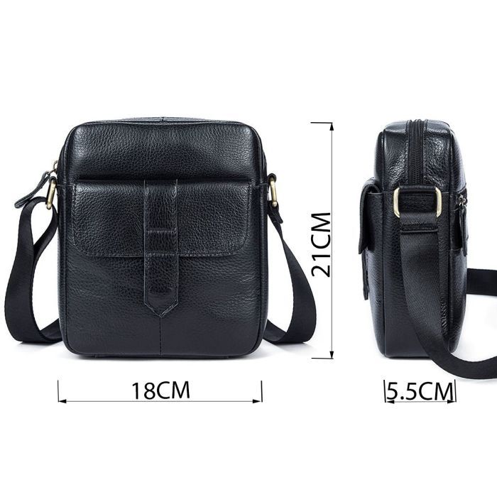 Сумка Vintage Флотар Черная (14721) изображение 3