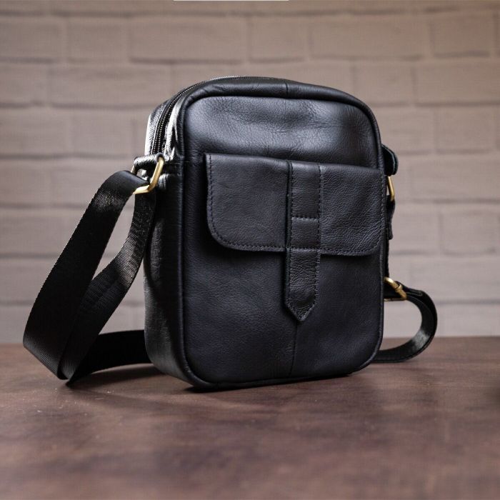 Сумка Vintage Флотар Черная (14721) изображение 5