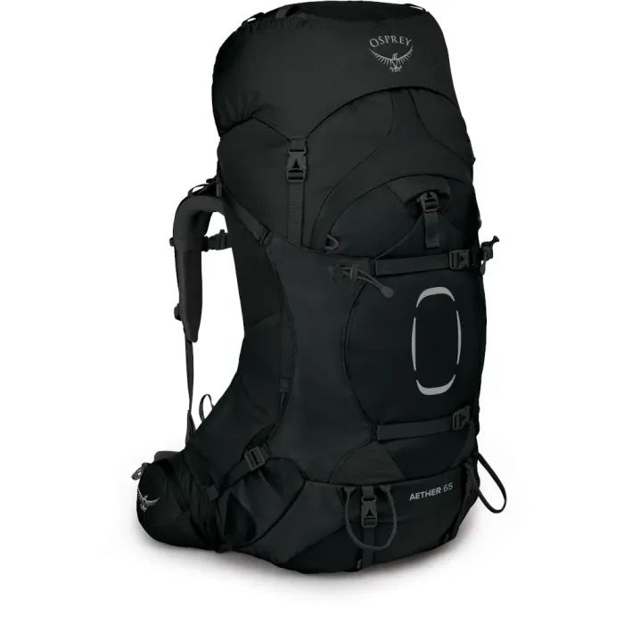 Рюкзак туристический Osprey Aether 65 black - L/XL - чорний (009.2405)