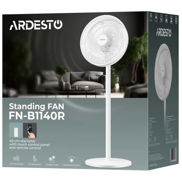 Вентилятор Ardesto FN-B1140R изображение 9