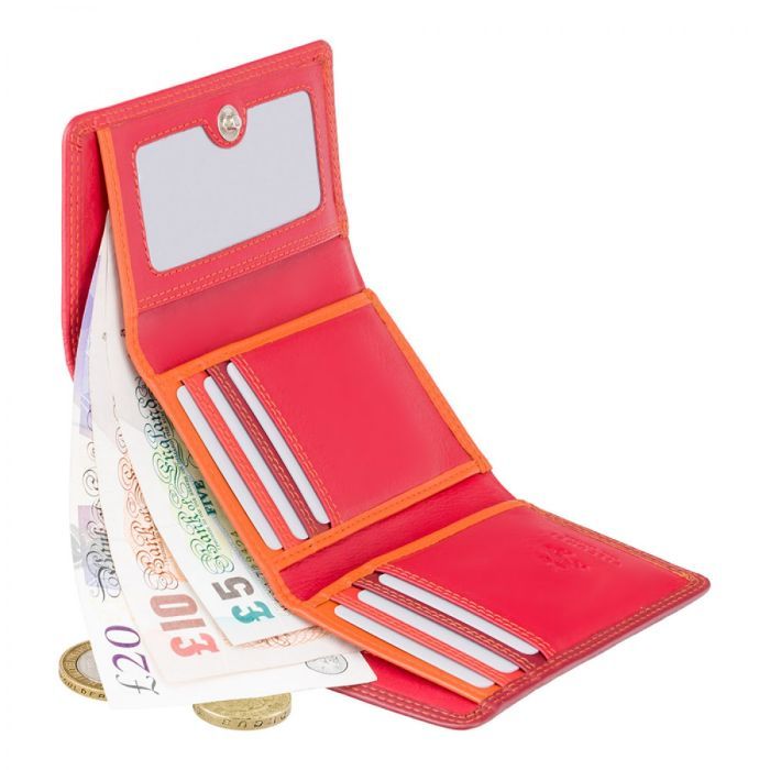 Кошелек Visconti RB39 Biola с RFID Red Multi (RB39 RED M) изображение 4