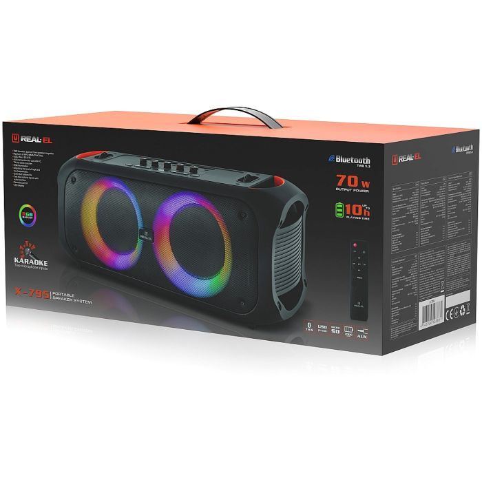 Акустична система REAL-EL X-795 (EL121600022) зображення 12