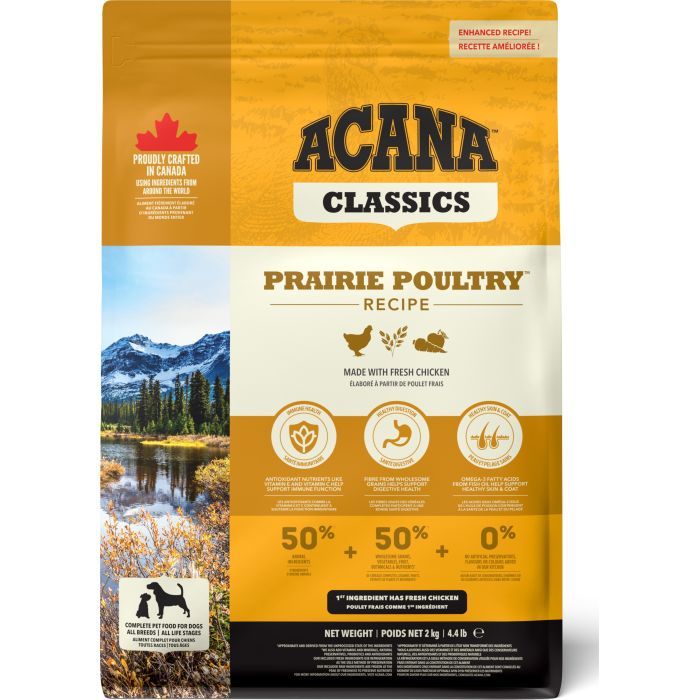 Сухой корм для собак ACANA Prairie Poultry 9.7 кг (0064992560119)