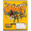Зошит Kite Ninja Turtles, 18 аркушів, клітинка (NT24-236) зображення 10