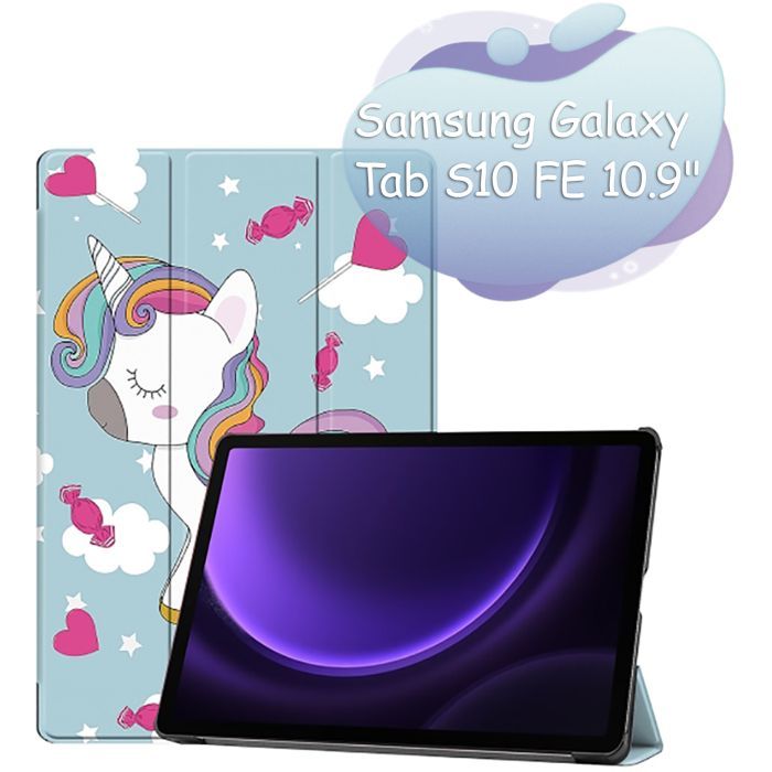 Чехол для планшета BeCover Smart Case Samsung Galaxy Tab S10 FE (SM-X520/SM-X526) 10.9" Dont Touch (713284)