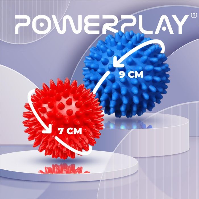 Массажный мяч PowerPlay PP-4341 Massage Ball набір 2 шт (PP_4341) изображение 6