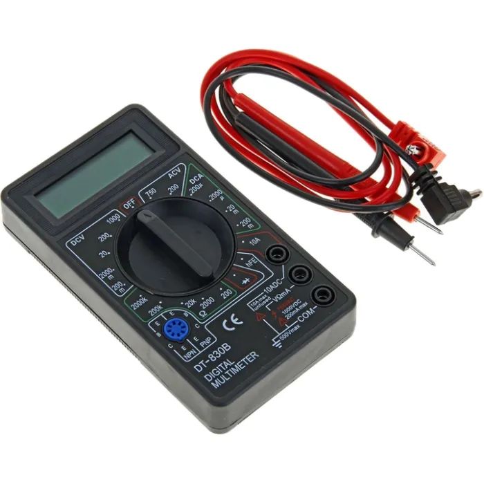 Цифровой мультиметр Voltronic DT-830B, V, A, R, Q100 (DT-830B)