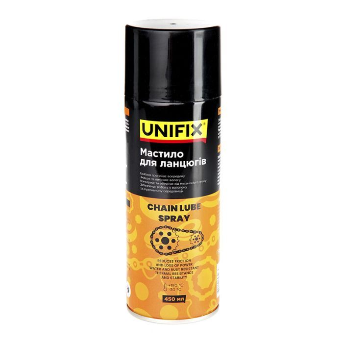 Смазка автомобильная Unifix для ланцюгів 450 мл (951347)