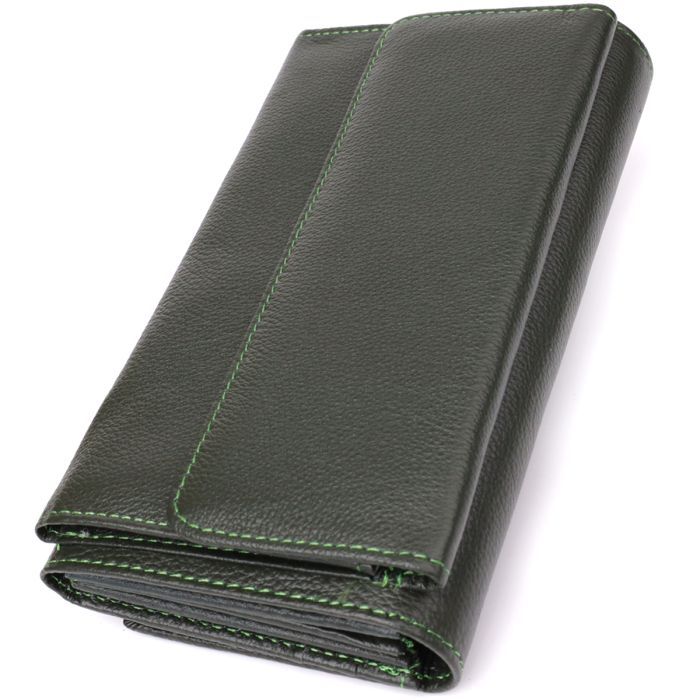 Кошелек ST Leather Из натуральной кожи Зеленый (23068) изображение 2