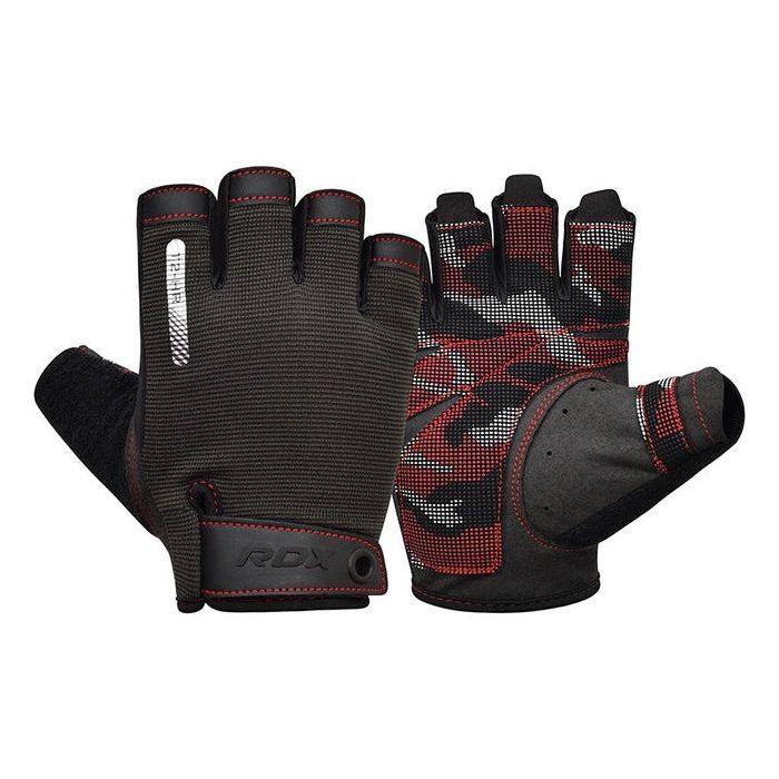Перчатки для фитнеса RDX T2 Half Red XL (WGA-T2HR-XL)