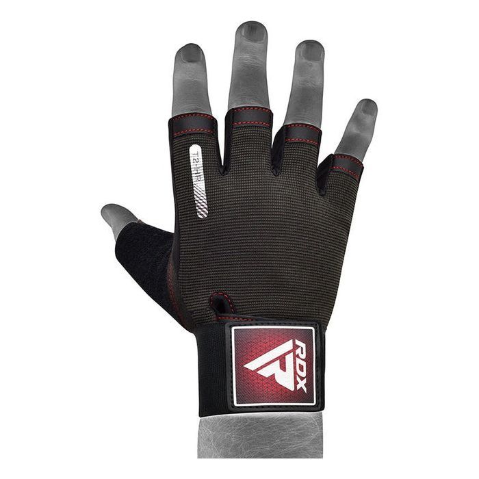 Перчатки для фитнеса RDX T2 Half Red XL (WGA-T2HR-XL) изображение 2