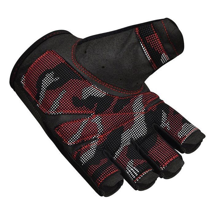 Перчатки для фитнеса RDX T2 Half Red XL (WGA-T2HR-XL) изображение 4