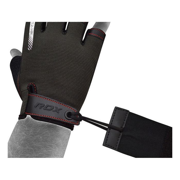 Перчатки для фитнеса RDX T2 Half Red XL (WGA-T2HR-XL) изображение 5