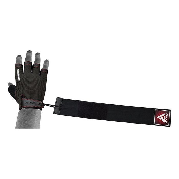 Перчатки для фитнеса RDX T2 Half Red XL (WGA-T2HR-XL) изображение 6
