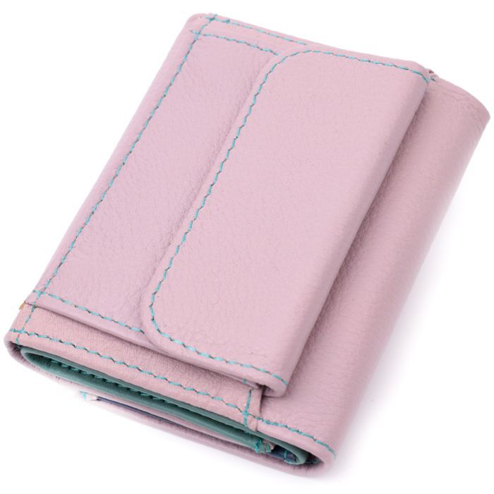 Гаманець ST Leather З натуральної шкіри Бежевий (19503) зображення 2