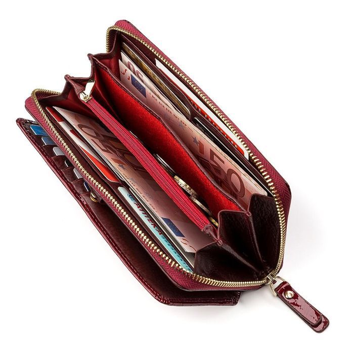 Гаманець ST Leather Червоний (18436) зображення 7