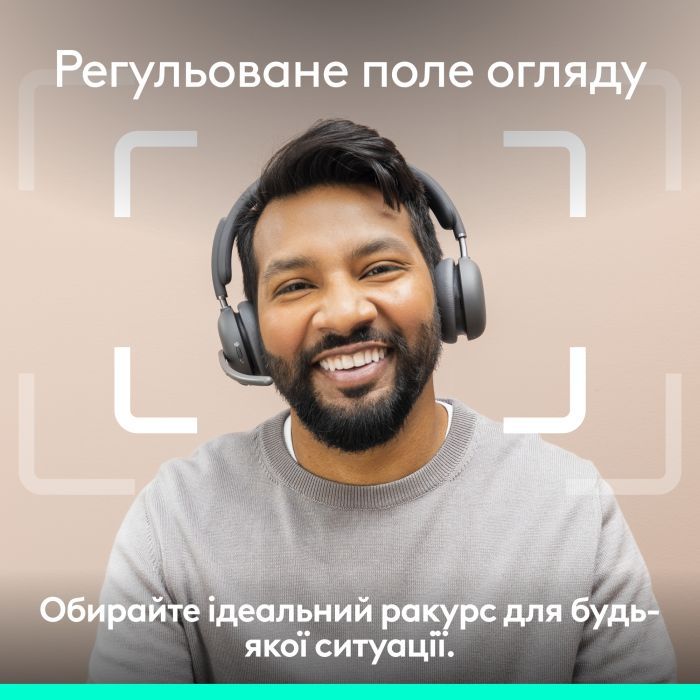 Веб-камера Logitech Brio 4K Ultra HD Graphite (960-001718) изображение 3