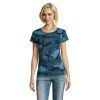 Футболка Sol's Camo women синій камо S (01187536S)