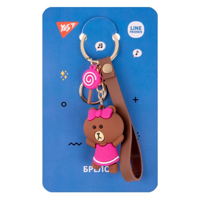 Брелок Yes коллекция Line Friends Choco (559361) изображение 2