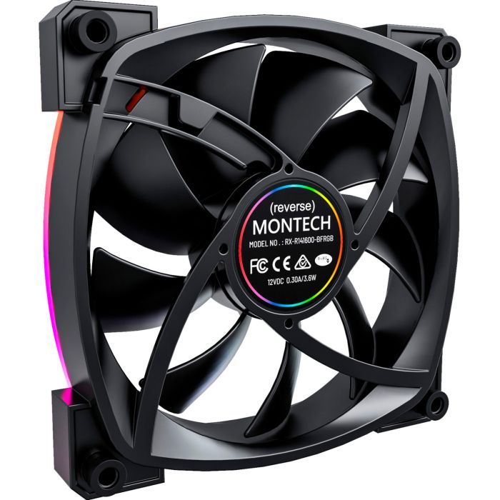 Кулер для корпуса MONTECH RX120 PWM (B31) изображение 5