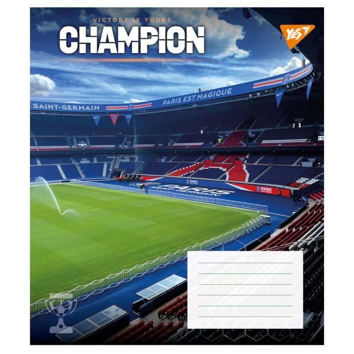 Тетрадь Yes Champion А5 12 листов линия (767819) изображение 5