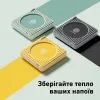 Аксессуар кухонный Buydeem Підставка для чашки з підігрівом Cozy Greenish (OA2001-CG) изображение 11